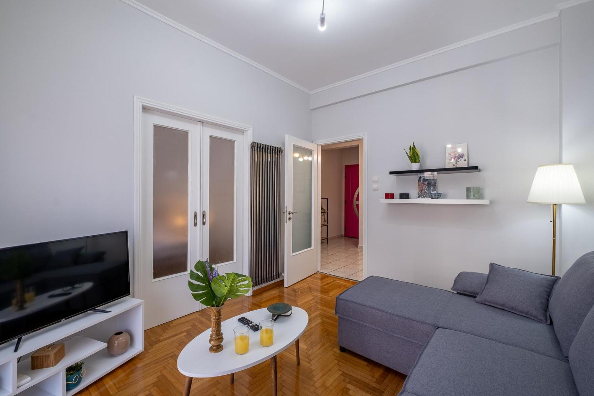 Lovely And Modern 3Bd Apartment Close To Ampelokipoi Metro Athen Eksteriør bilde